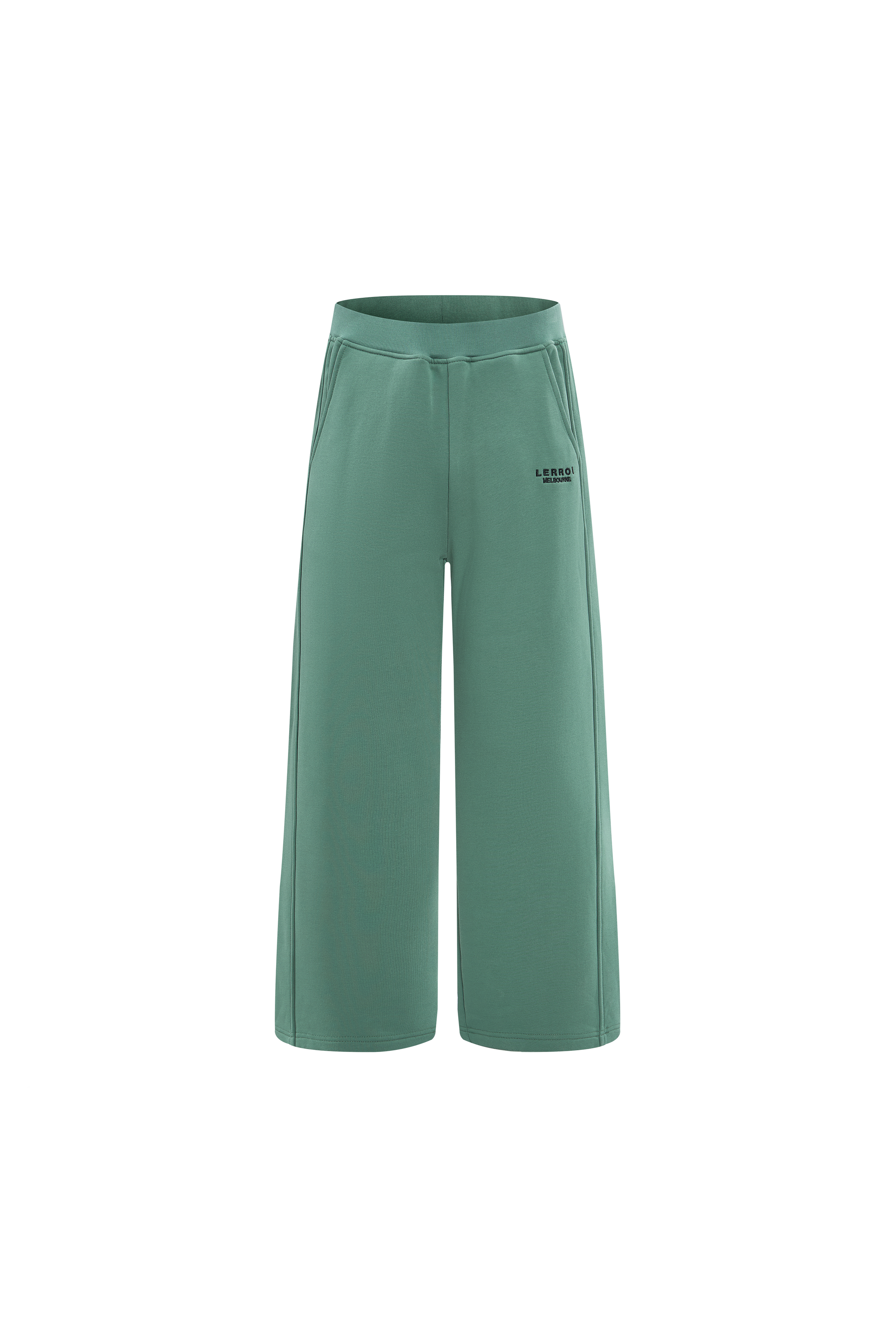 LERROI GREEN RELAXED FIT CO-ORD SWEATPANTS GREEN