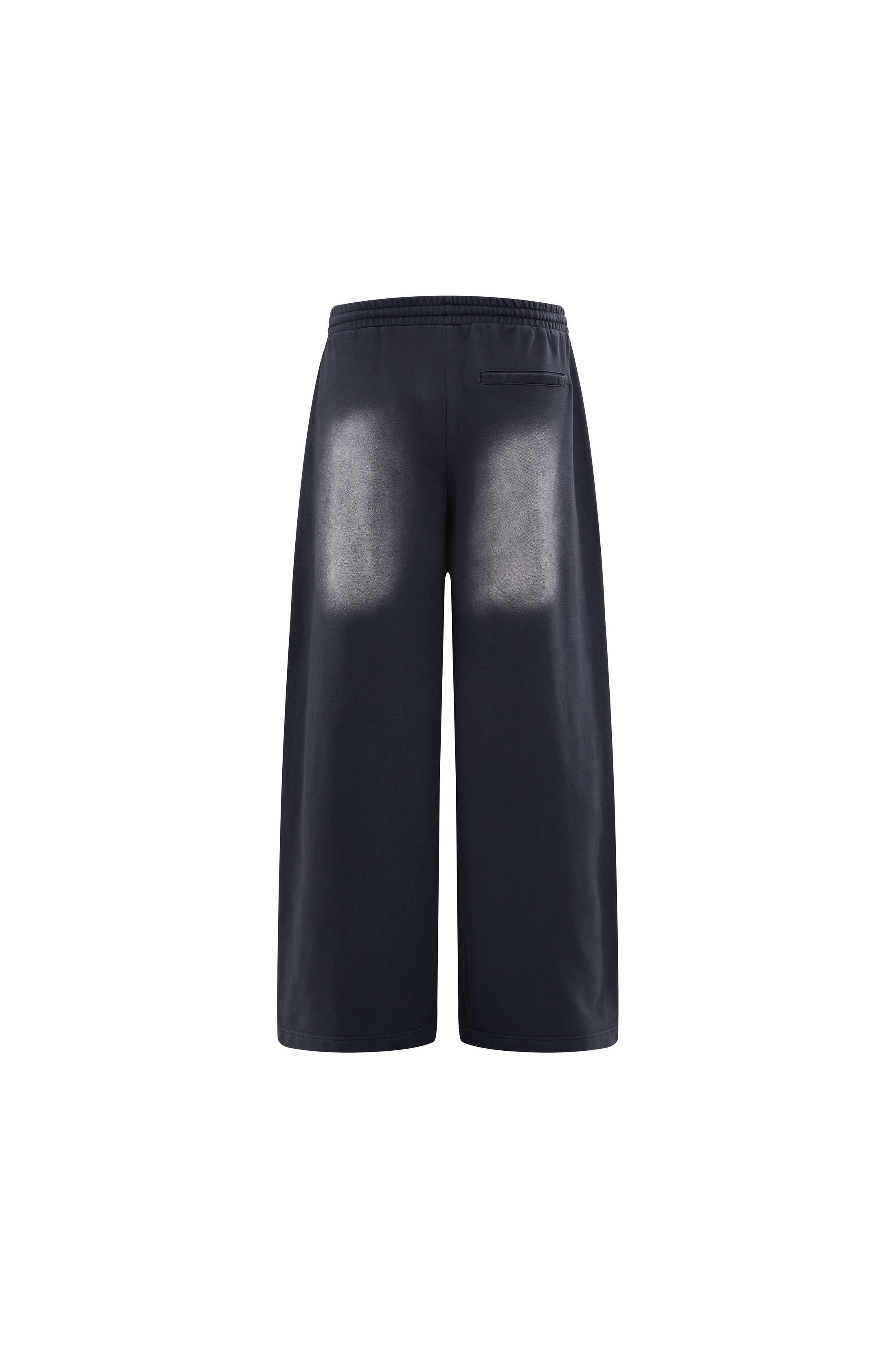 LERROI GREY URBAN WASHED WIDE-LEG PANTS GREY
