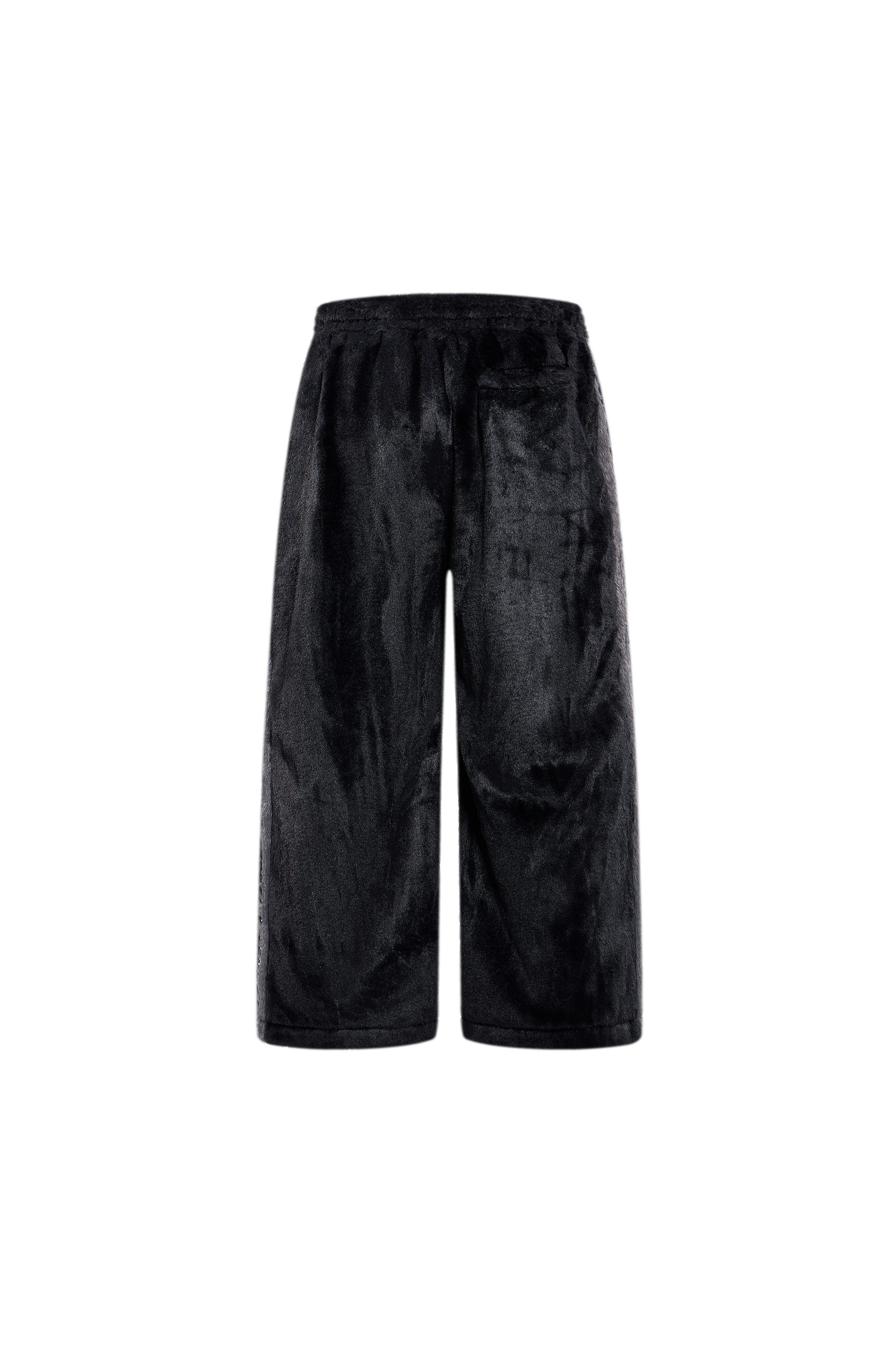 LERROI BLACK SOFT FLEECE PANEL PANTS BLACK