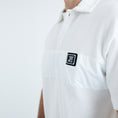 Load image into Gallery viewer, LERROI WHITE COTTON POLY POLO WHITE
