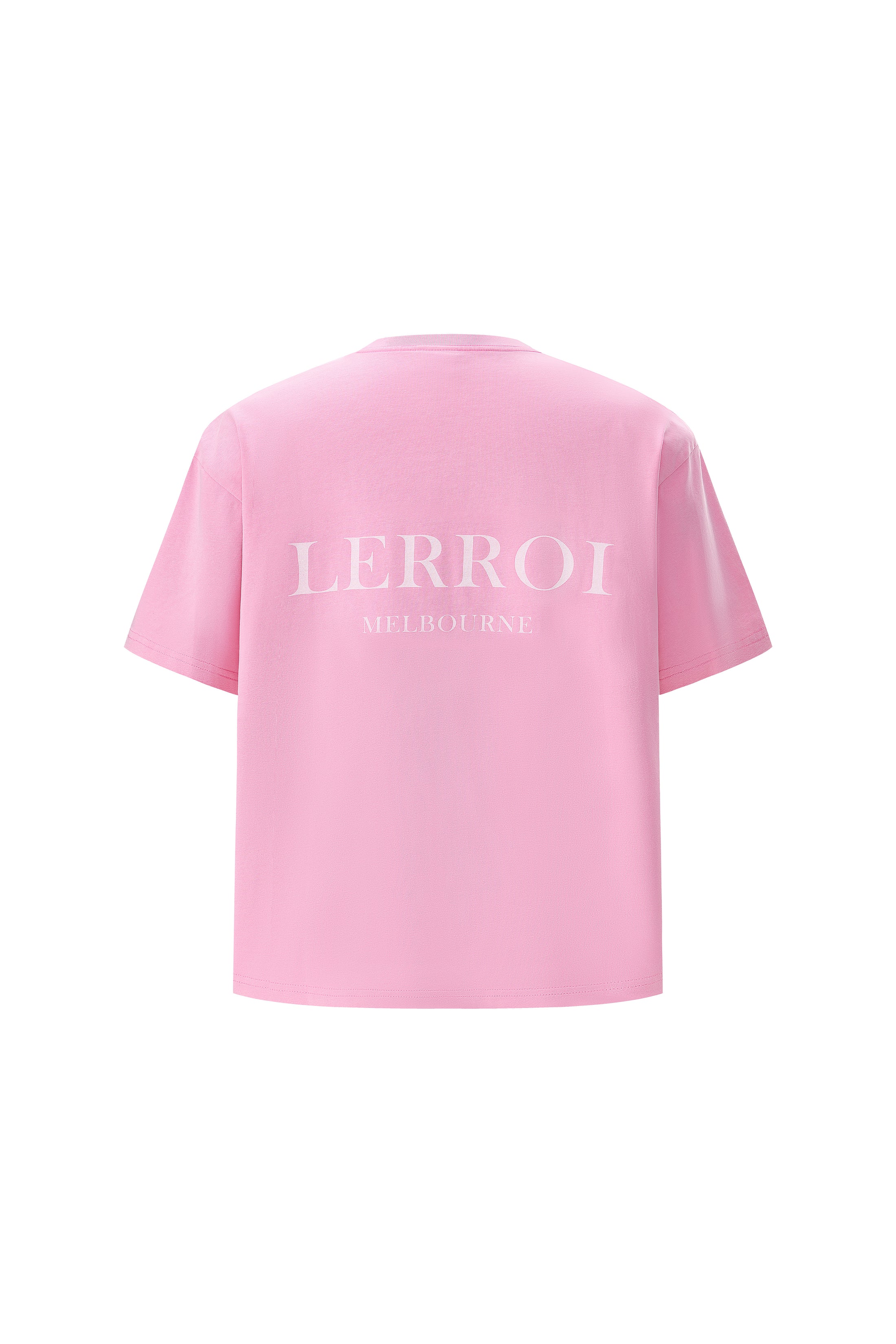 LERROI PINK LION PRINTED T-SHIRT PINK