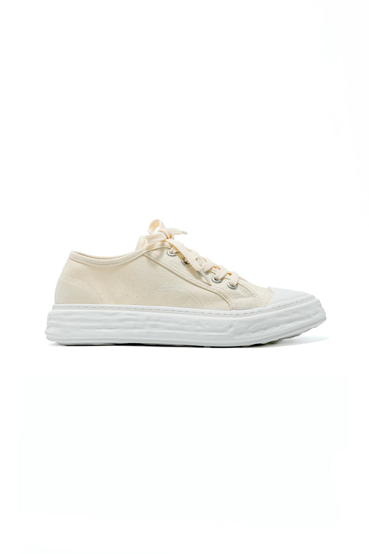 LERROI WHITE UNISEX LOW TOP SNEAKER WHITE