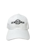 Load image into Gallery viewer, LERROI WHITE EMBROIDERY LION HAT WHITE
