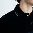 Load image into Gallery viewer, LERROI BLACK COTTON POLY POLO BLACK
