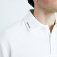 Load image into Gallery viewer, LERROI WHITE COTTON POLY POLO WHITE
