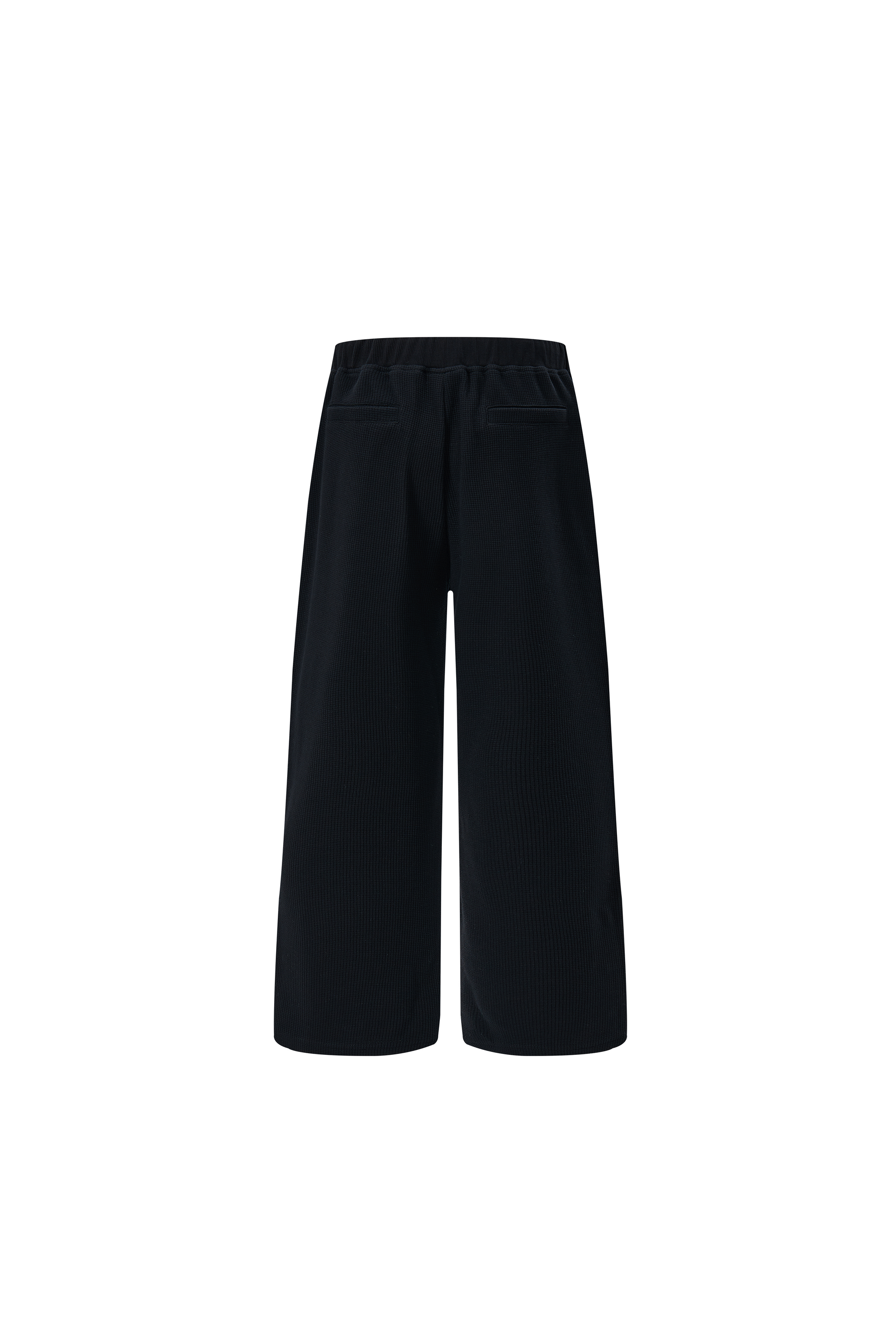 LERROI BLACK STREETWEAR PANELLED SPLIT-HEM SWEATPANTS BLACK