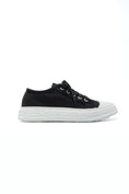 Load image into Gallery viewer, LERROI BLACK UNISEX LOW TOP SNEAKER BLACK
