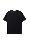 Load image into Gallery viewer, LERROI BLACK CAT WITH TAPE T-SHIRT BLACK
