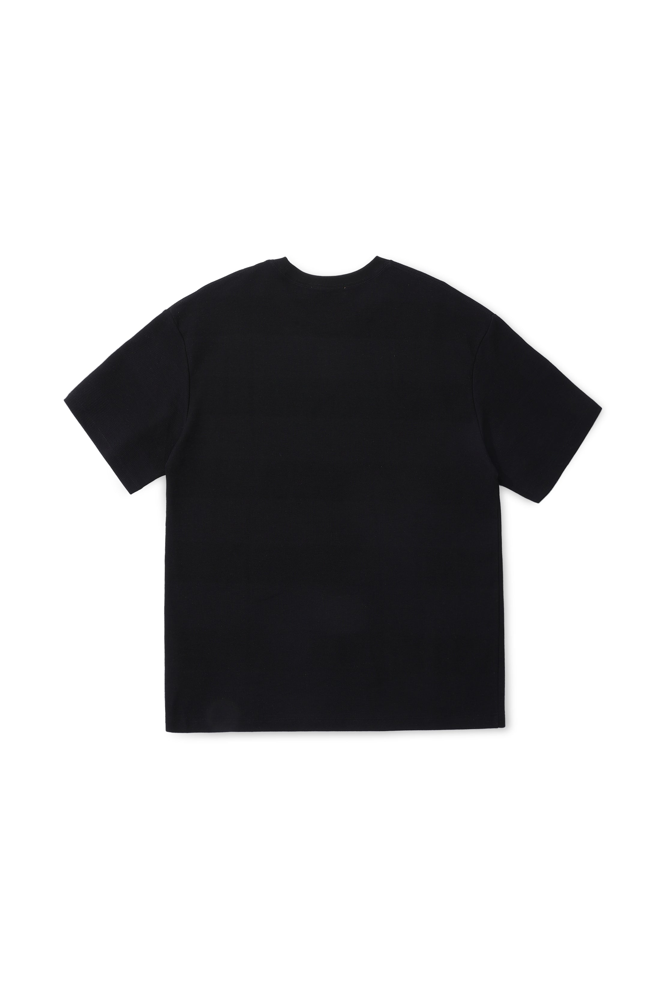 LERROI BLACK MIX FABR T-SHIRT BLACK