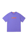 Load image into Gallery viewer, LERROI PURPLE COL PRINT T-SHIRT PURPLE
