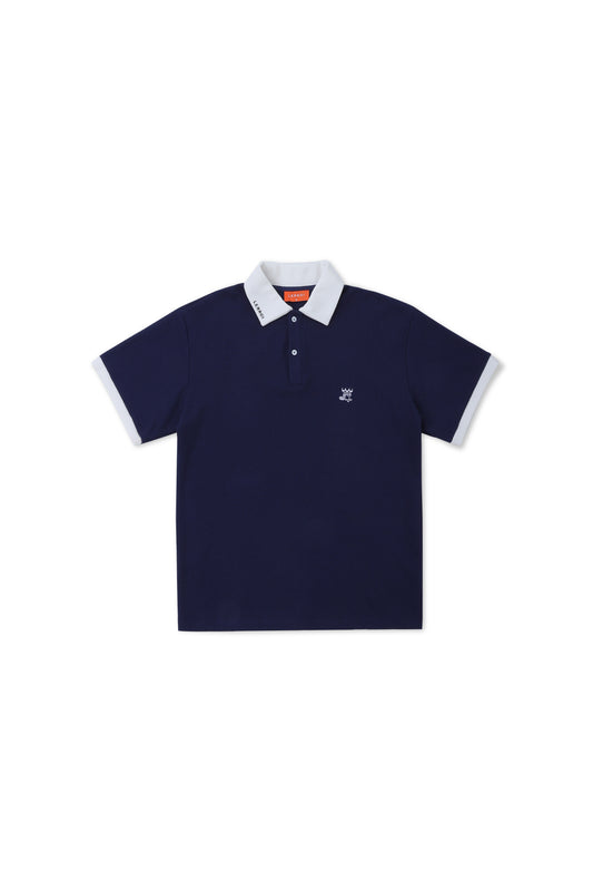 LERROI BLUE MIX COL POLO BLUE