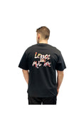 Load image into Gallery viewer, LERROI BLACK COOL COL WORD T-SHIRT BLACK
