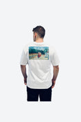 Load image into Gallery viewer, LERROI WHITE BACK PAINTING WORD T-SHIRT WHITE
