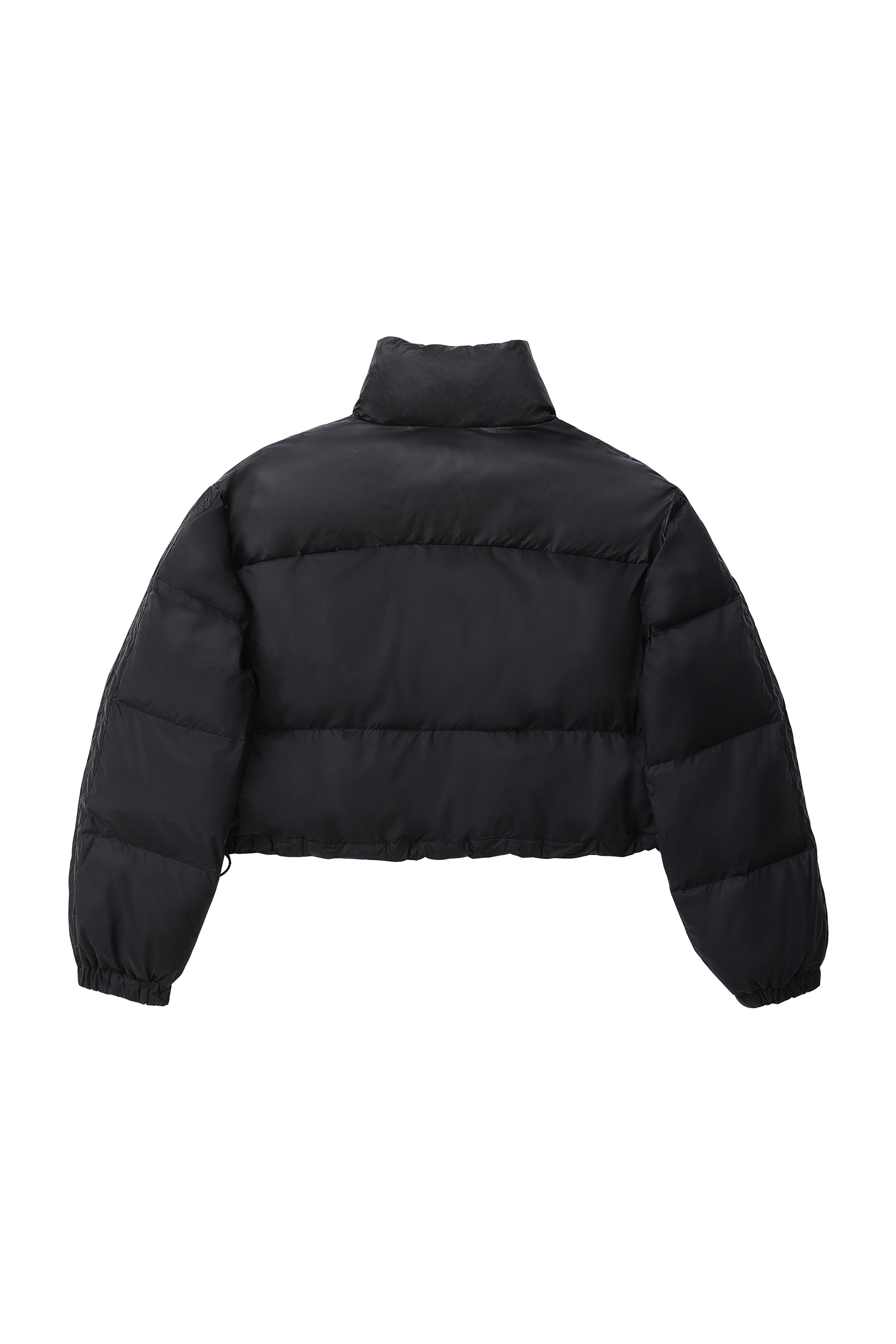 LERROI BLACK COTTON-FILLED SHORT CUT JACKET BLACK