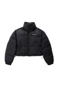 Load image into Gallery viewer, LERROI BLACK COTTON-FILLED SHORT CUT JACKET BLACK
