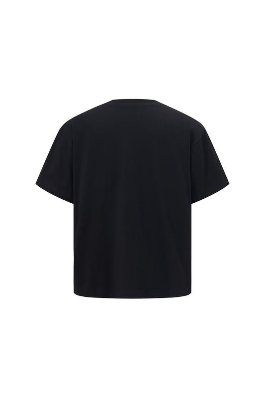 LERROI BLACK LOS ANGELES MIX COL T-SHIRT BLACK