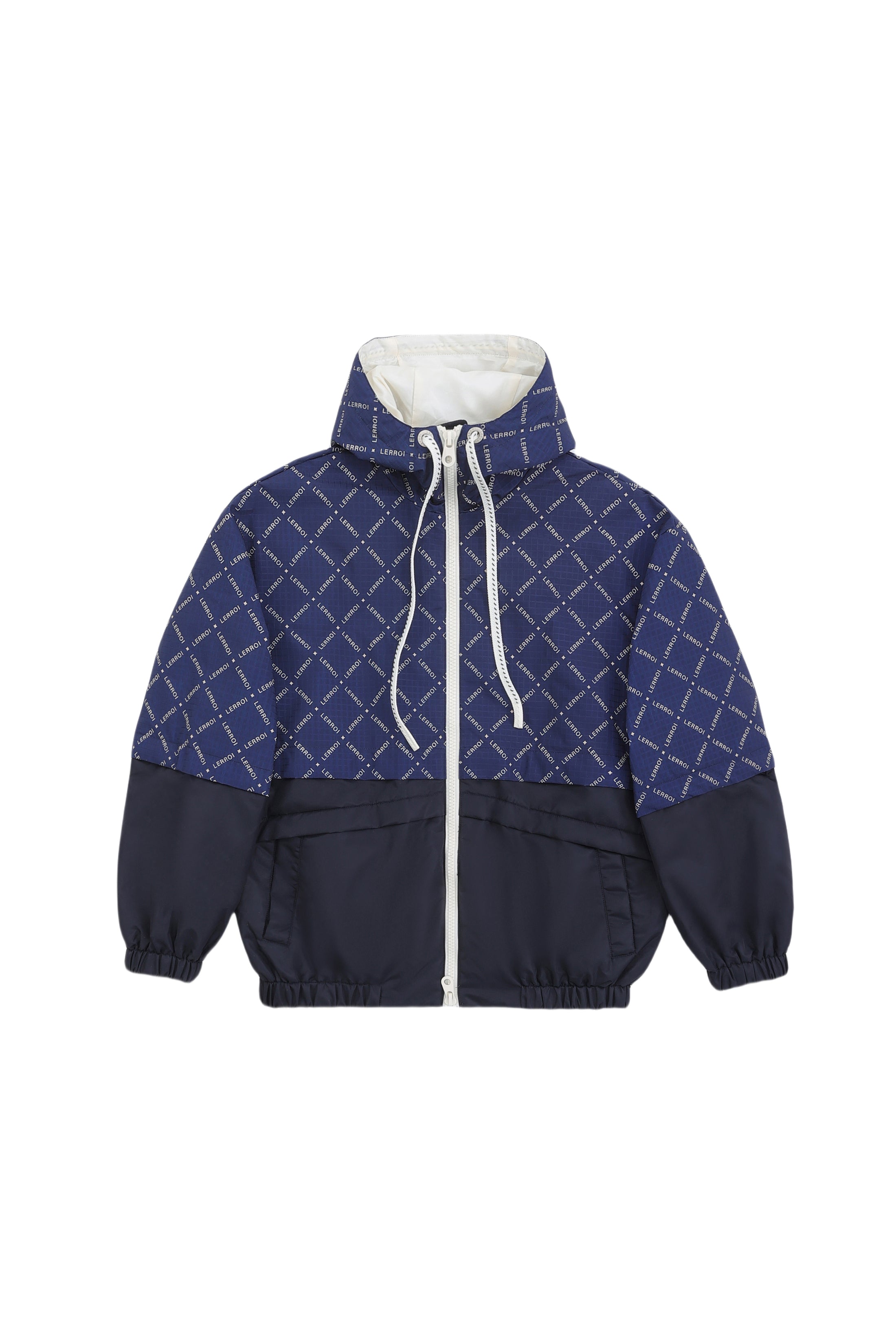 LERROI BLUE 2 MIX COL LOGO PRINTED JACKET BLUE