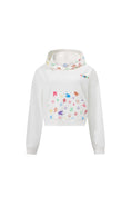 Load image into Gallery viewer, LERROI WHITE FULL PRINT POCKET HOODIE WHITE
