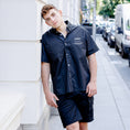 Load image into Gallery viewer, LERROI BLACK SHORT SLE OVERSHIRT BLACK
