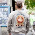 Load image into Gallery viewer, LERROI BROWN LION SWEATERSHIRT BROWN
