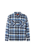 Load image into Gallery viewer, LERROI BLUE COOL CHECK PRINT OVERSHIRT BLUE
