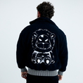 Load image into Gallery viewer, LERROI GREY FLEECE LION JACKET GREY
