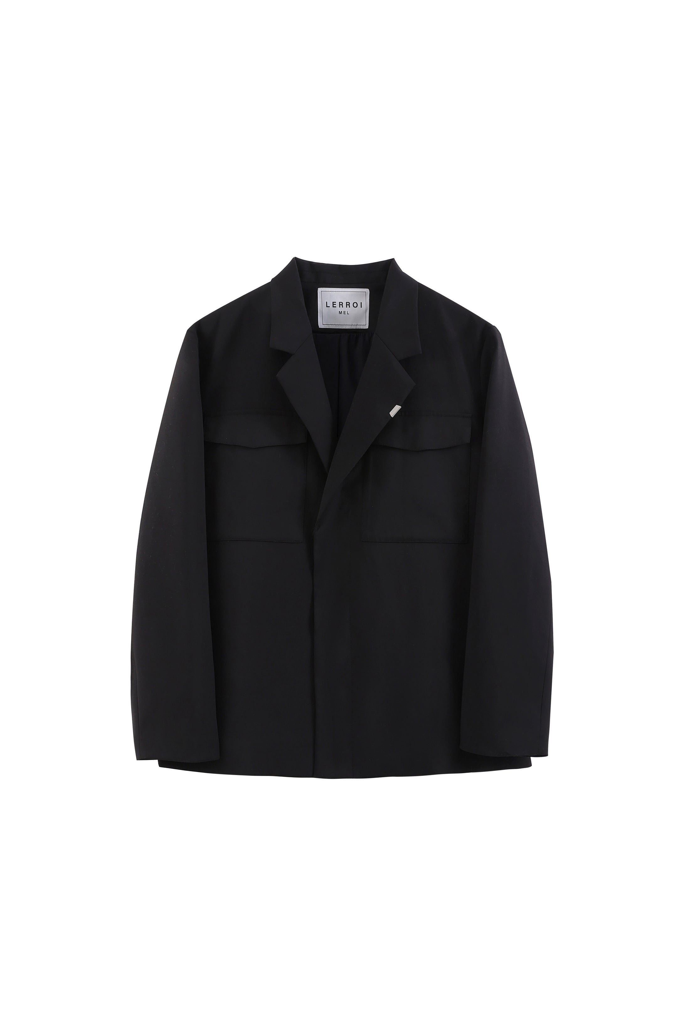 LERROI BLACK CASUE BLAZER BLACK