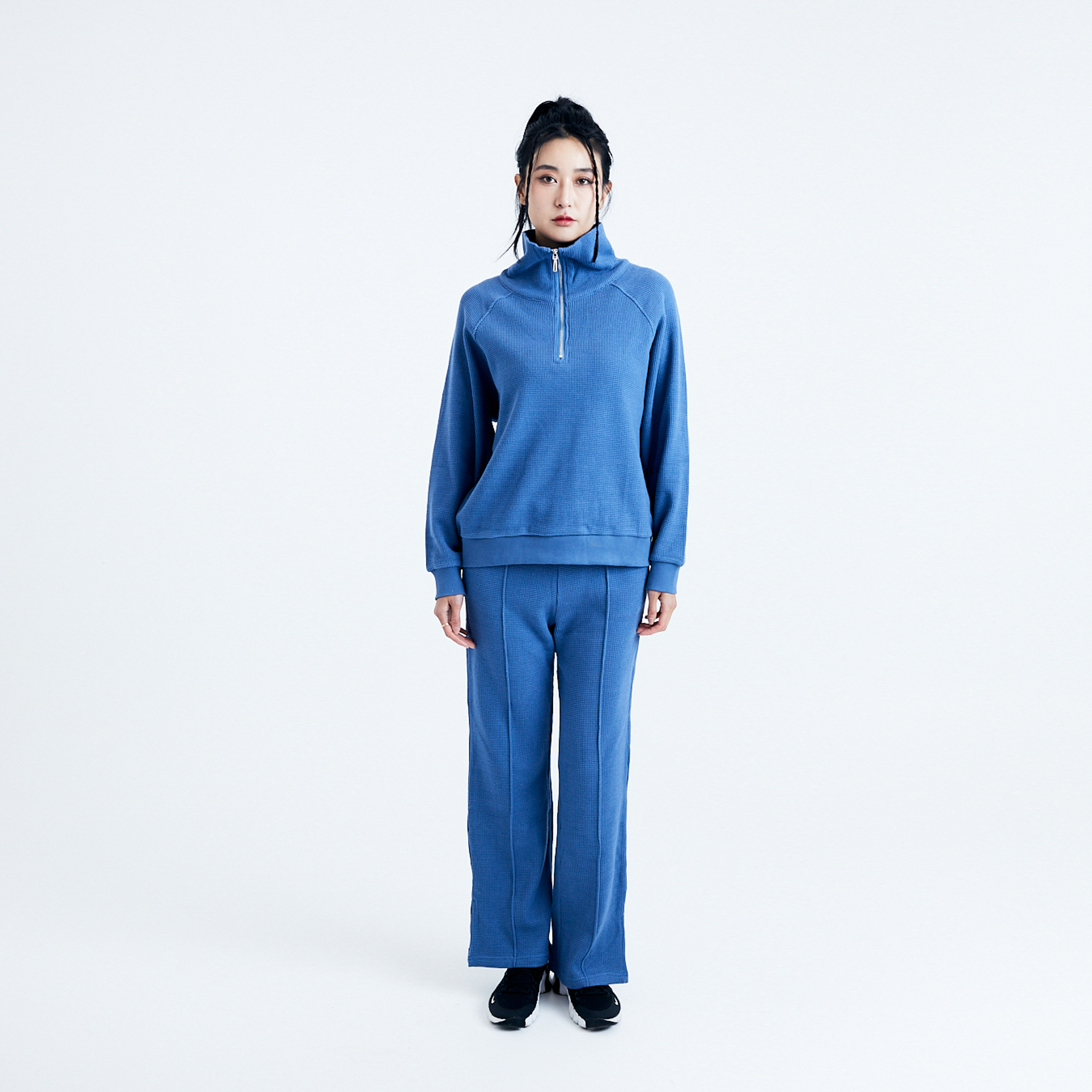 LERROI BLUE SILM SWEATPANT BLUE