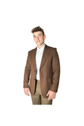 Load image into Gallery viewer, LERROI BROWN CASUE BLAZER BROWN
